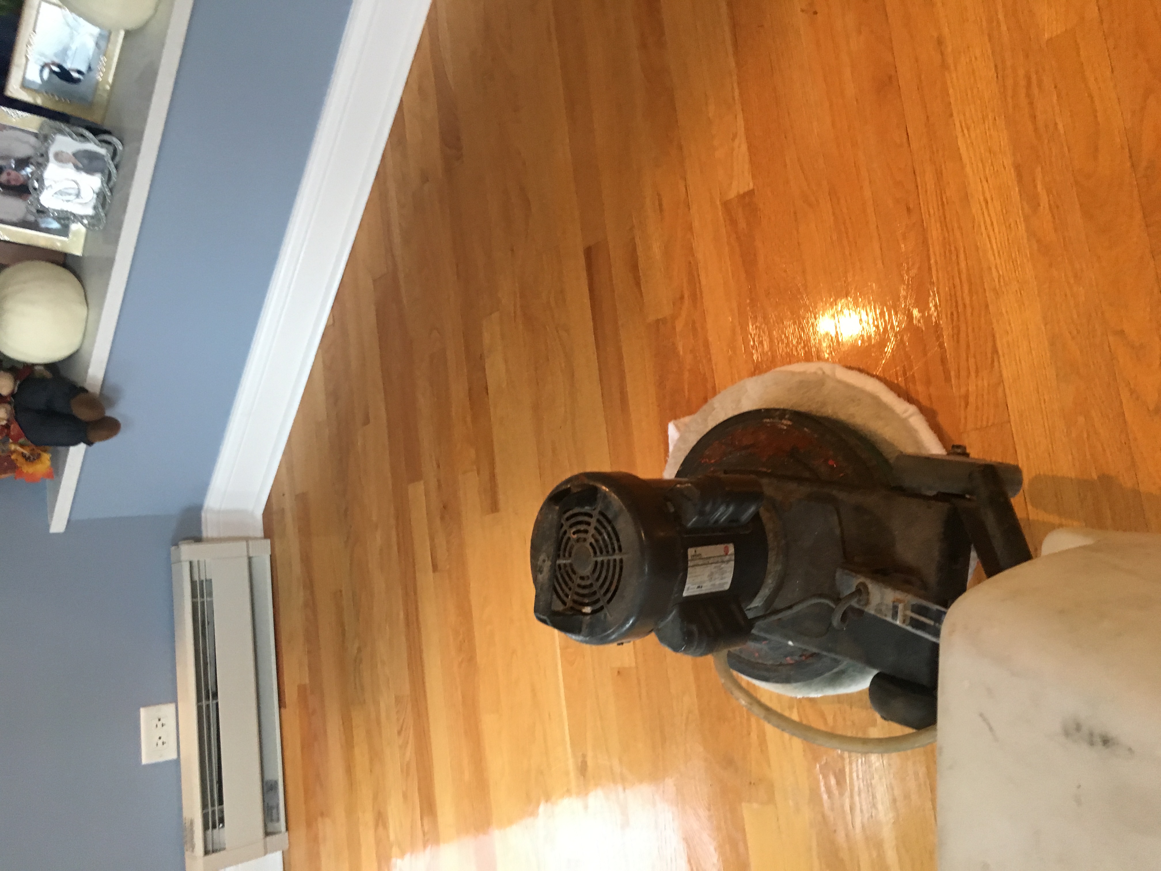 Hardwood Floor Deep Steam Cleaning